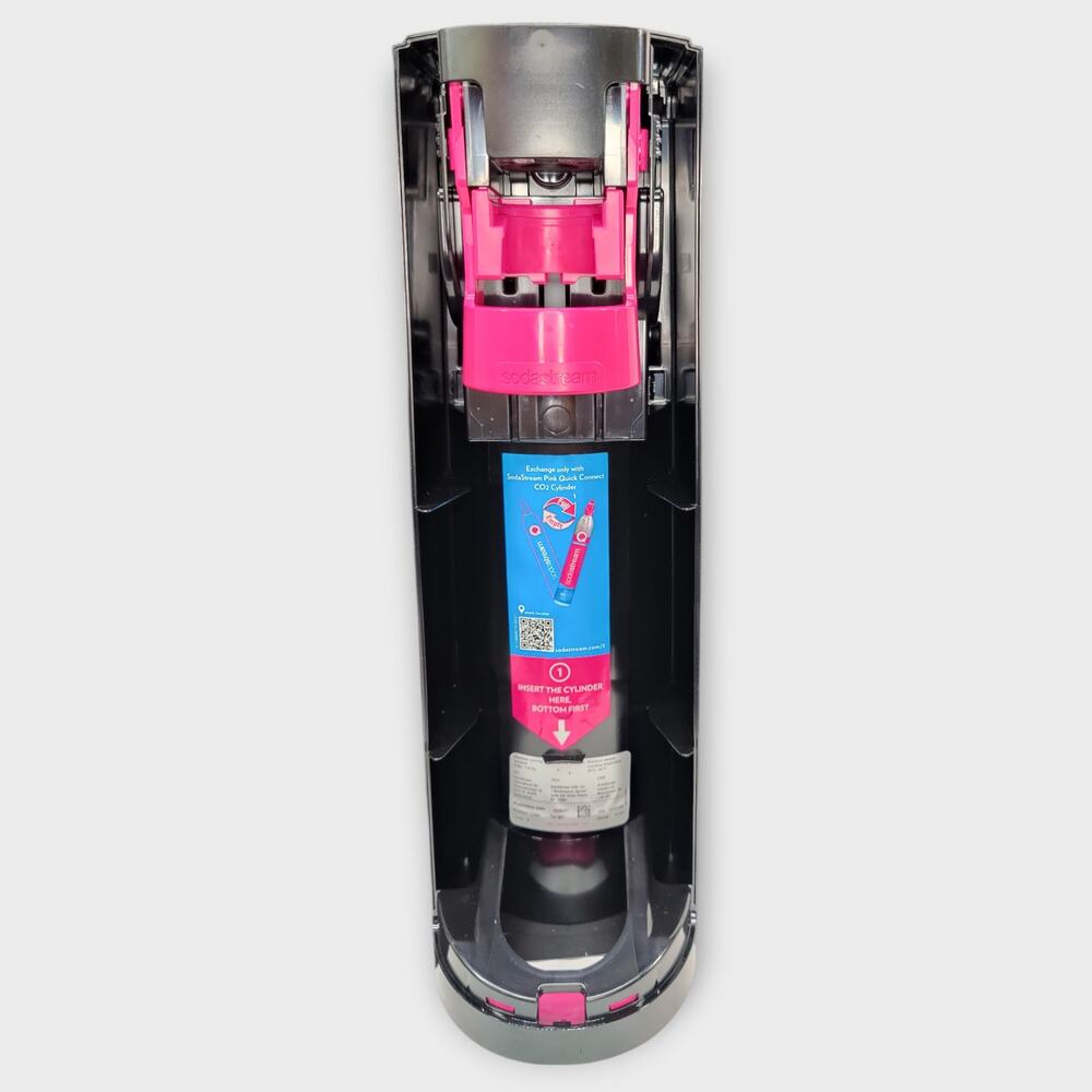 TESTED WORKING - SodaStream TERRA Sparkling Water Maker Black Comes With Bottle - Picture 3 of 5
